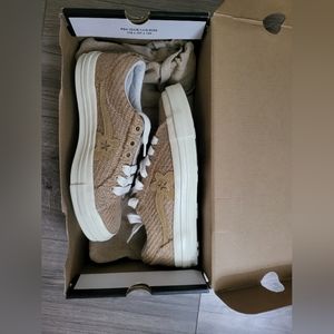 Golf Le Fleur Converse Burlap